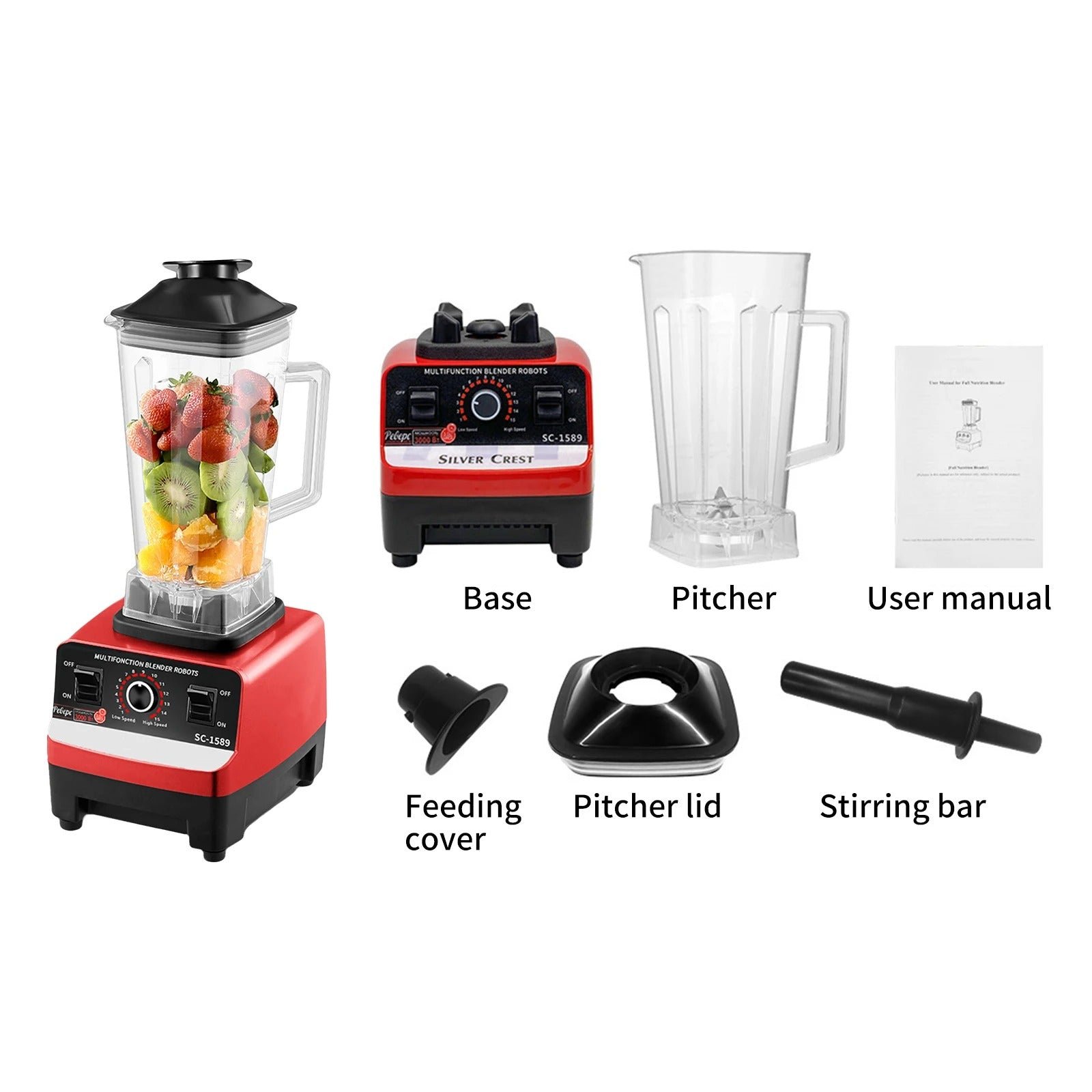 Multifunctional 4500W Blender - Image 6